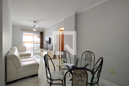 Sala de apartamento para alugar com 2 quartos, 90m² em Aviação, Praia Grande