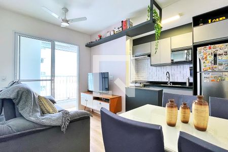 Sala de apartamento para alugar com 2 quartos, 43m² em Vila Itapegica, Guarulhos