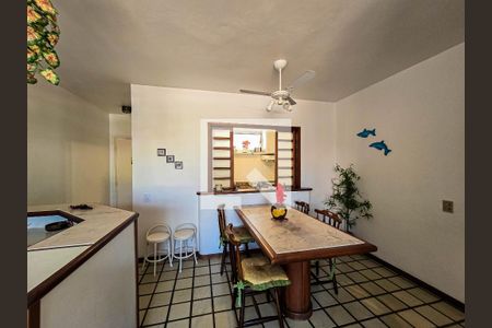 Sala de apartamento para alugar com 3 quartos, 85m² em Jardim Tejereba, Guarujá