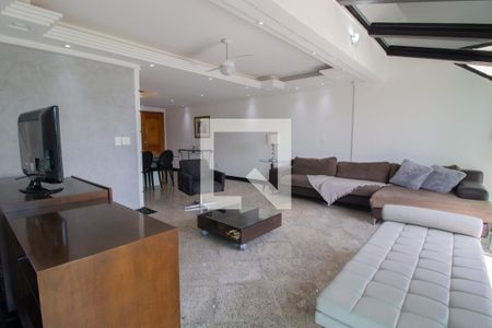 Sala de apartamento para alugar com 5 quartos, 460m² em Recreio dos Bandeirantes, Rio de Janeiro