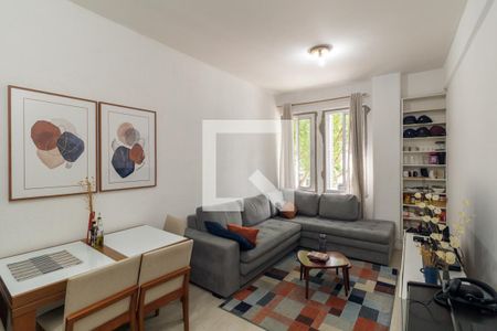 Sala de apartamento à venda com 2 quartos, 65m² em Campos Elíseos, São Paulo