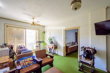 Sala de apartamento à venda com 3 quartos, 129m² em Farroupilha, Porto Alegre