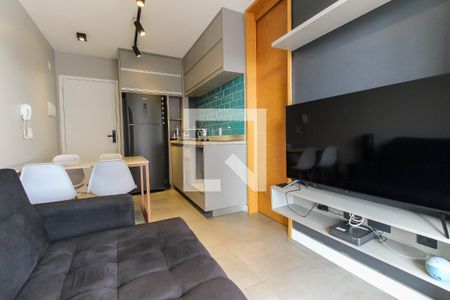 Sala de apartamento à venda com 1 quarto, 36m² em Mooca, São Paulo