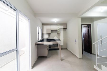 Sala de Jantar de casa de condomínio para alugar com 3 quartos, 96m² em Xaxim, Curitiba