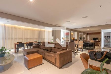 Sala de apartamento para alugar com 3 quartos, 157m² em Vila da Serra, Nova Lima