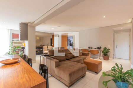 Sala de apartamento para alugar com 3 quartos, 157m² em Vila da Serra, Nova Lima