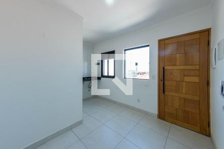 Sala/cozinha  de apartamento para alugar com 1 quarto, 28m² em Vila Bela, São Paulo
