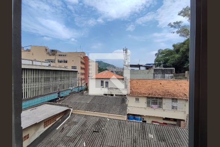 Vista da Sala de apartamento para alugar com 1 quarto, 39m² em Rio Comprido, Rio de Janeiro