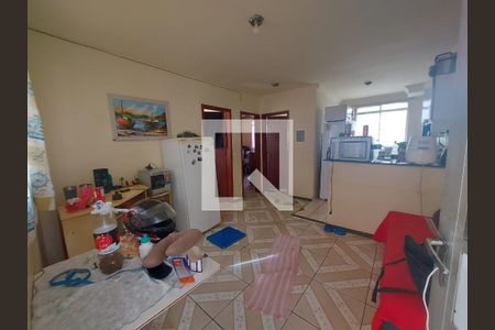 Sala de apartamento à venda com 2 quartos, 60m² em Parque Maracana, Contagem