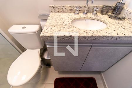 Studio para alugar com 38m², 1 quarto e sem vaga Studio para alugar com 38m², 1 quarto e sem vagaDetalhe do banheiro