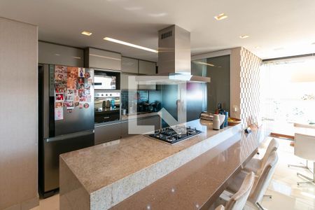 Sala/Cozinha de apartamento à venda com 3 quartos, 95m² em Alto Caiçaras, Belo Horizonte