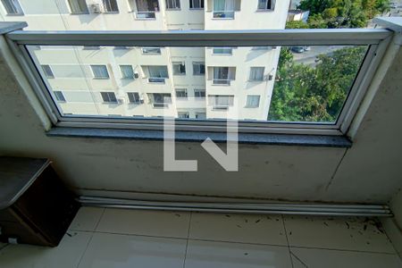 sala - varanda de apartamento para alugar com 2 quartos, 52m² em Taquara, Rio de Janeiro