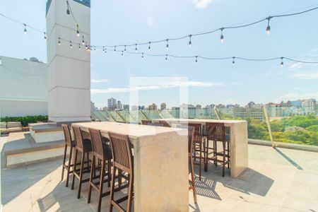 Apartamento à venda com 36m², 1 quarto e 1 vagaTerraço