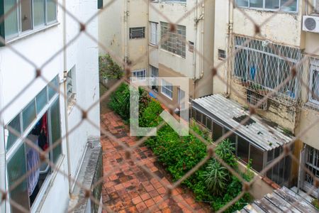 Vista da sala  de apartamento à venda com 1 quarto, 52m² em Santana, Porto Alegre