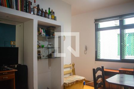 Sala  de apartamento à venda com 1 quarto, 52m² em Santana, Porto Alegre