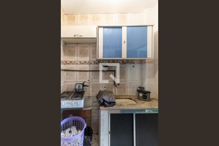 Cozinha de kitnet/studio à venda com 1 quarto, 39m² em República, São Paulo