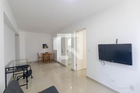 Sala de apartamento para alugar com 1 quarto, 50m² em Rebouças, Curitiba