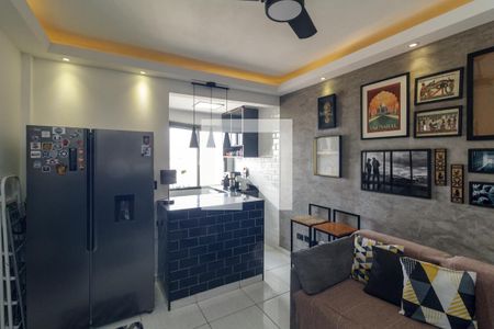 Sala de apartamento à venda com 1 quarto, 37m² em Santa Efigênia, São Paulo