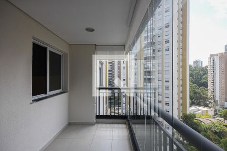 Varanda Sala de apartamento para alugar com 3 quartos, 77m² em Vila Andrade, São Paulo