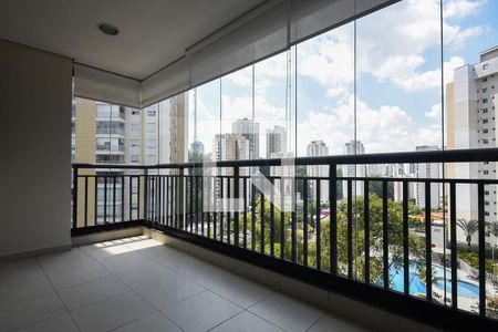 Varanda Sala de apartamento para alugar com 3 quartos, 77m² em Vila Andrade, São Paulo