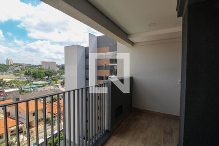 Varanda da Sala de apartamento para alugar com 2 quartos, 60m² em Ferreira, São Paulo