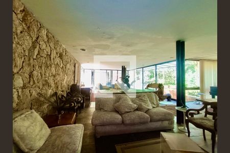 Sala de casa à venda com 6 quartos, 1500m² em Gávea, Rio de Janeiro