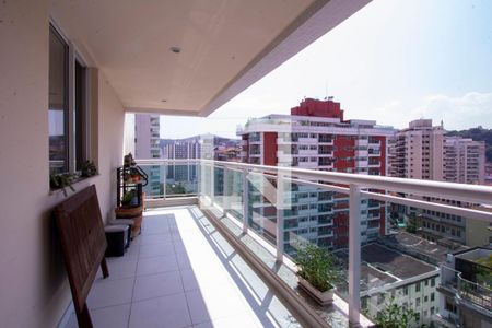 Varanda da Sala de apartamento para alugar com 3 quartos, 115m² em Icaraí, Niterói