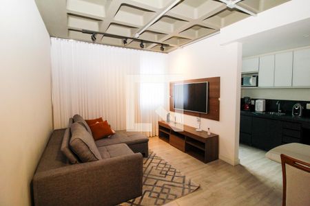 Sala  de apartamento para alugar com 2 quartos, 78m² em Boa Viagem, Belo Horizonte