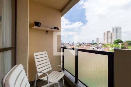 Varanda de apartamento à venda com 3 quartos, 75m² em Vila Bertioga, São Paulo