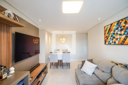 Sala de apartamento para alugar com 3 quartos, 73m² em Chácara Santo Antônio (zona Leste), São Paulo