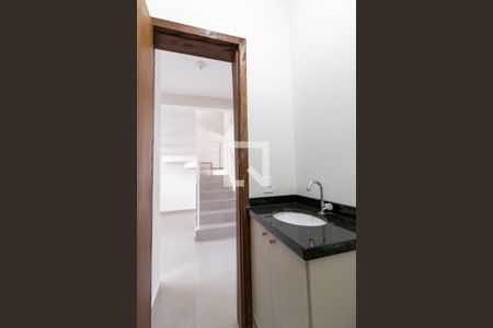 Lavabo de casa de condomínio para alugar com 3 quartos, 125m² em Xaxim, Curitiba
