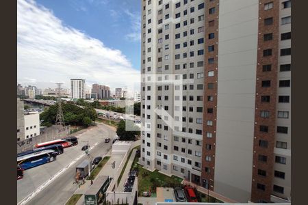 Sala vista de apartamento para alugar com 2 quartos, 40m² em Várzea da Barra Funda, São Paulo