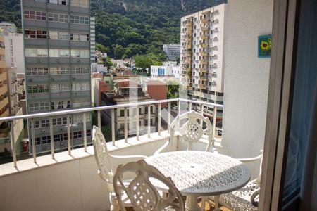 Varanda  de apartamento para alugar com 3 quartos, 116m² em Humaitá, Rio de Janeiro