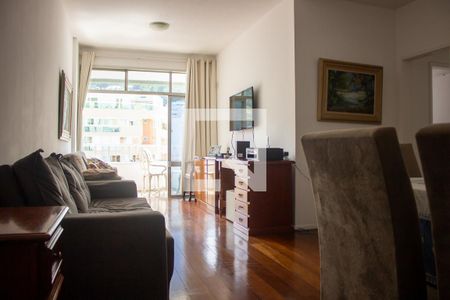 Sala de apartamento para alugar com 3 quartos, 116m² em Humaitá, Rio de Janeiro