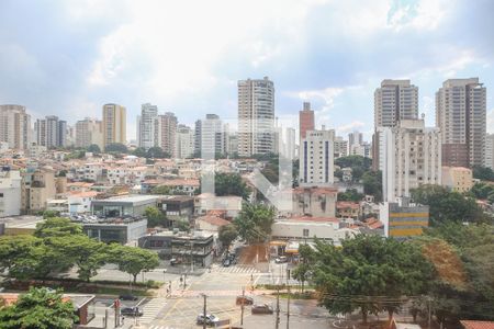 Vista da Cozinha e Sacada de apartamento para alugar com 1 quarto, 24m² em Perdizes, São Paulo