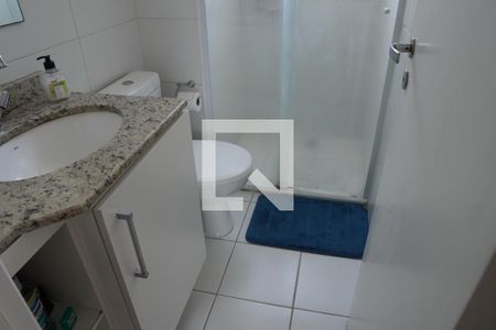 Banheiro da Suíte 1 de apartamento à venda com 2 quartos, 56m² em Vila Andrade, São Paulo