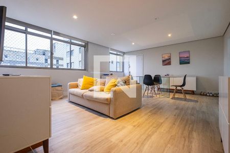 Sala de apartamento para alugar com 3 quartos, 107m² em Pinheiros, São Paulo