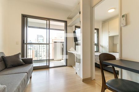 Sala de apartamento para alugar com 1 quarto, 36m² em Consolação, São Paulo