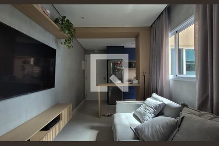 Sala de apartamento à venda com 2 quartos, 98m² em Vila Pinheirinho, Santo André
