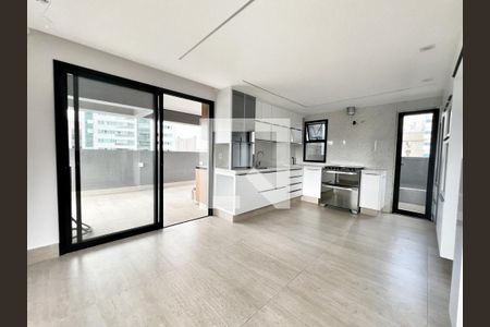 Sala/ Cozinha  de apartamento à venda com 3 quartos, 140m² em Lourdes, Belo Horizonte