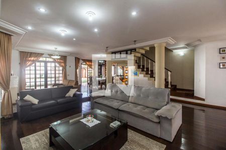 Sala de casa de condomínio à venda com 3 quartos, 438m² em Residencial Zero (tambore), Santana de Parnaíba
