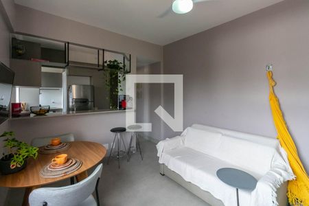 Sala de apartamento à venda com 1 quarto, 36m² em Funcionários, Belo Horizonte