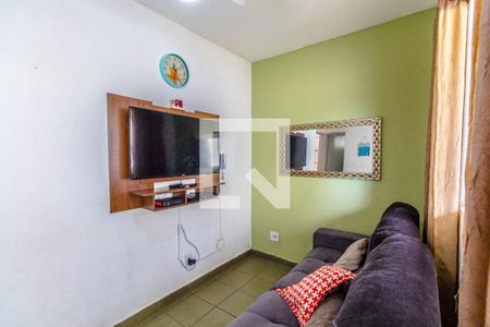 Sala de apartamento para alugar com 1 quarto, 30m² em Guilhermina, Praia Grande