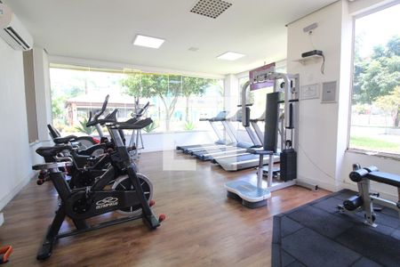Área comum - Academia de apartamento para alugar com 1 quarto, 50m² em Barra da Tijuca, Rio de Janeiro