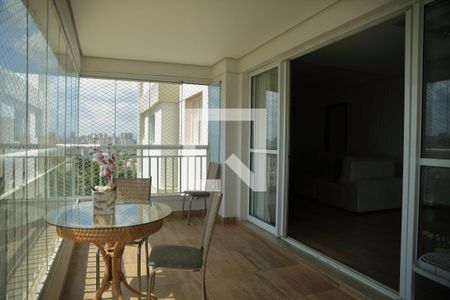 Varanda da Sala de apartamento à venda com 3 quartos, 107m² em Vila Lusitania, São Bernardo do Campo