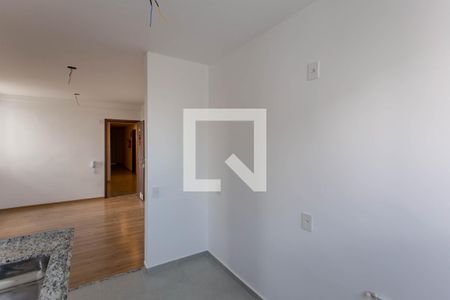Cozinha e Área de Serviço de apartamento para alugar com 2 quartos, 44m² em Juliana, Belo Horizonte