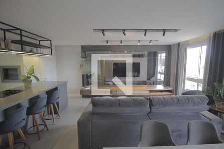 Sala de TV de apartamento para alugar com 2 quartos, 71m² em Marechal Rondon, Canoas