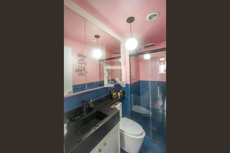 Banheiro de apartamento para alugar com 1 quarto, 34m² em Santo Amaro, São Paulo