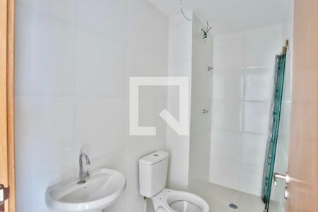 Banheiro  de apartamento para alugar com 1 quarto, 24m² em Belenzinho, São Paulo