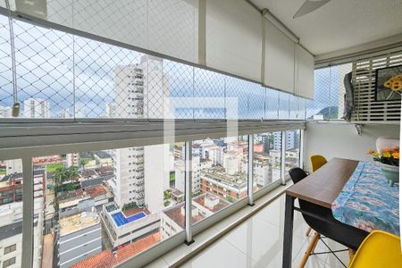 Varanda de apartamento para alugar com 2 quartos, 70m² em Jardim Las Palmas, Guarujá